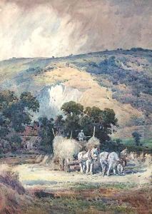 Haymaking by Sydney Goodwin