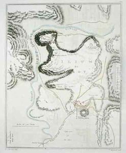 Plan of the city of Troy by Gell, Sir William
