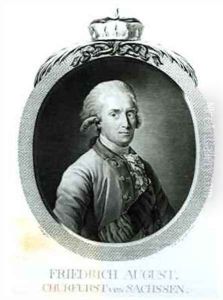 Portrait of Frederick Augustus I 1750-1827 King of Saxony by Anton Graf