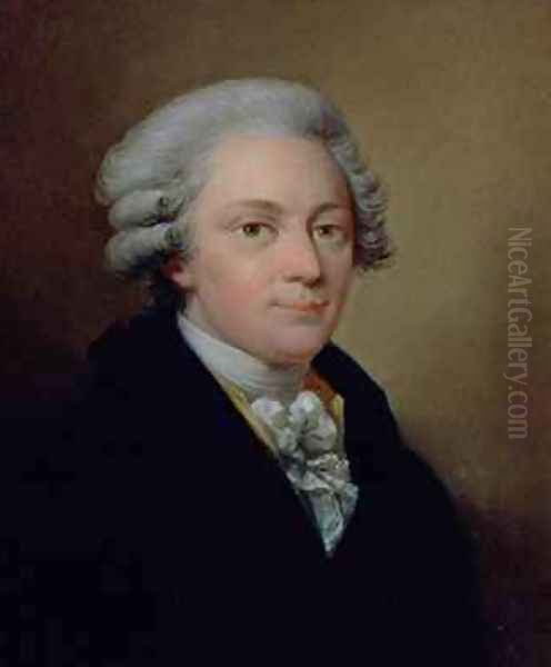 Portrait of Wolfgang Amadeus Mozart - view 1