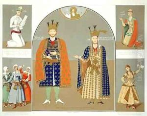 Georgia in the XVth century King Alexander I 1412-42 and Queen Nestane Dared by Grigori Grigorevich Gagarin