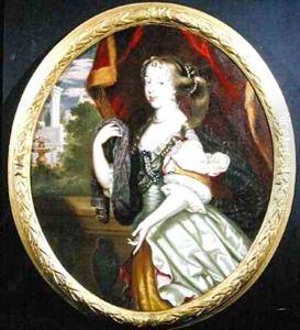 Portrait of Jane Needham 1646-1702 Mrs Myddleton by Henri Gascard
