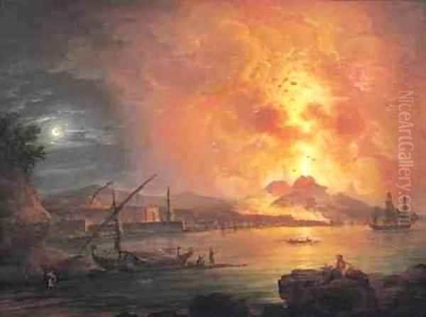 The Eruption of Vesuvius - view 1