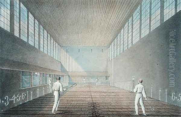 The Real Tennis Court at Lords - view 1