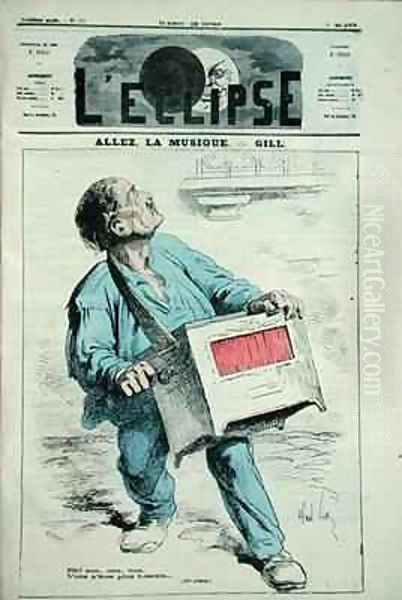 An Organ Grinder - view 1