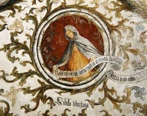 Tiburtine Sibyl from the Loggia dellAnnunciazione by d'Allamagna Giusto