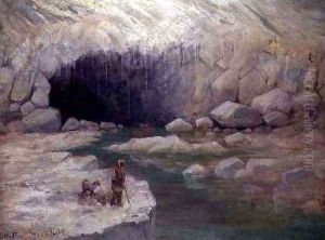 Antarctic Ice Cave by E.J.F. Greenfield