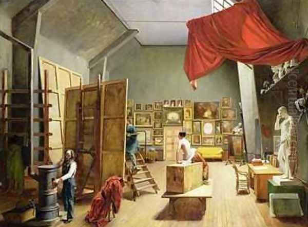 Interior of the Studio of Abel de Pujol 1787-1861 - view 1