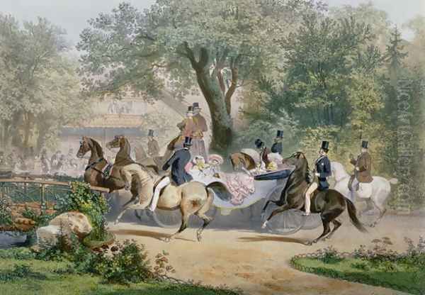 Promenade au Bois - view 1