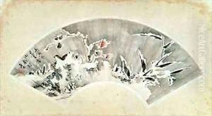 Add 265 OA Rocks and bamboo in the snow Jiaoxian Shangdong Province