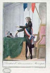 President dAdministration Municipale during the period of the Directoire 1795-99 in France by Jean Francois Garneray