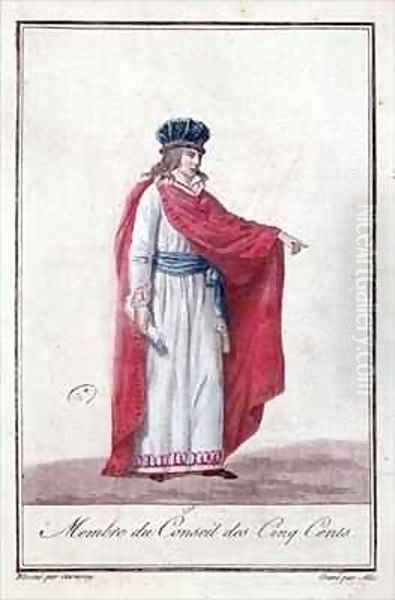 Member of the Council of the Five Hundred during the Directoire period - view 1