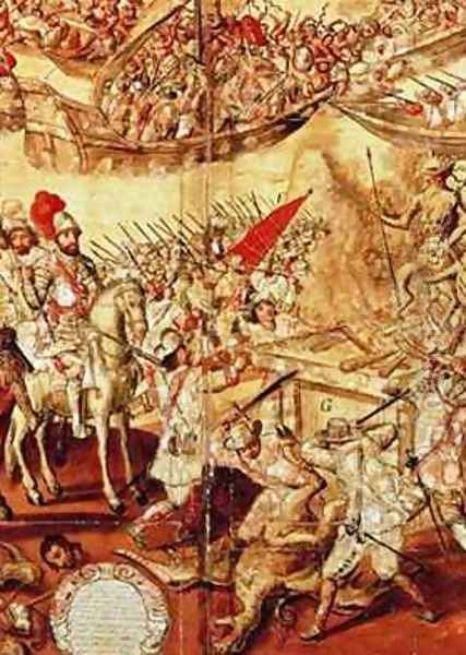 Conquest of Mexico - view 1