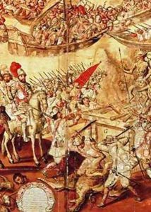 Conquest of Mexico by Miguel Gonzalez