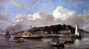 HM Yacht Victoria by George Gregory