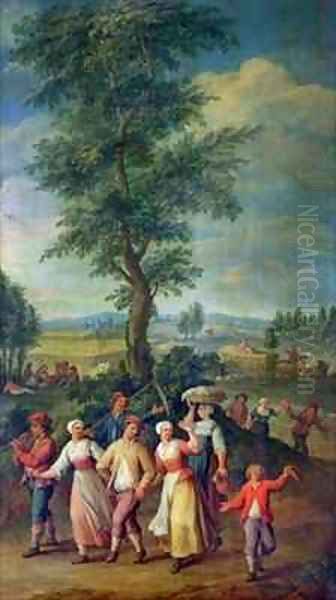 Gathering the Harvest - view 1