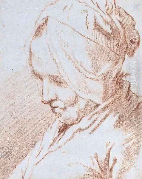 Portrait of an old lady - view 1