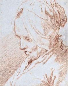 Portrait of an old lady