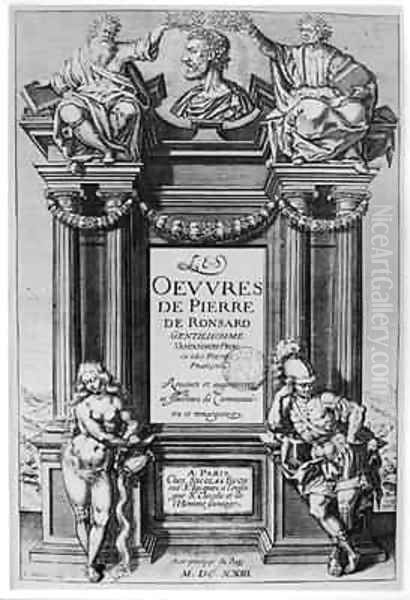 Frontispiece of Oeuvres - view 1