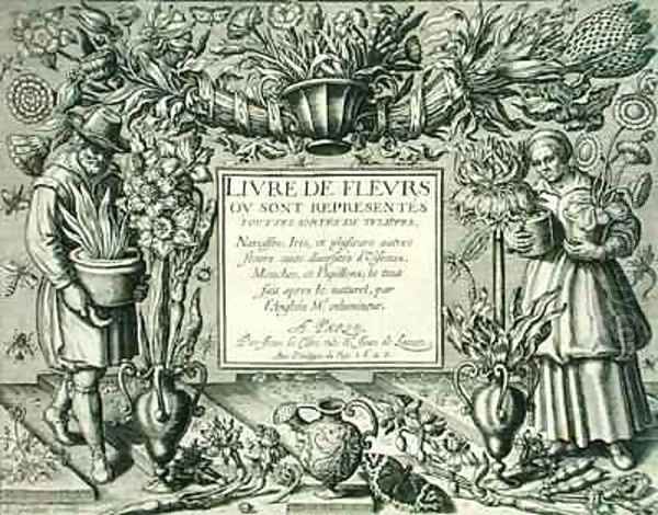 Title page from Livre des Fleurs - view 1