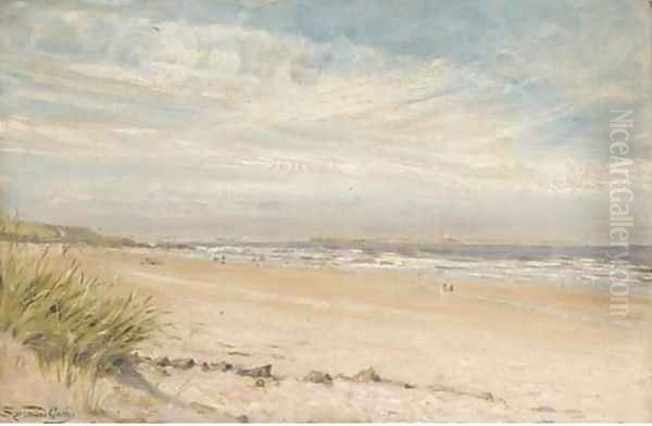 Bamburgh Sands, Northumberland - view 1