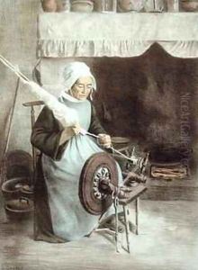 The Old Blind Woman by Jeanne Granes