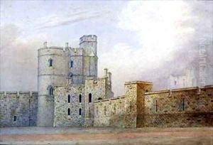 Windsor Castle the Military Knights Tower by Michael Gandy