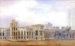 Windsor Castle and the North East View of the Upper Ward