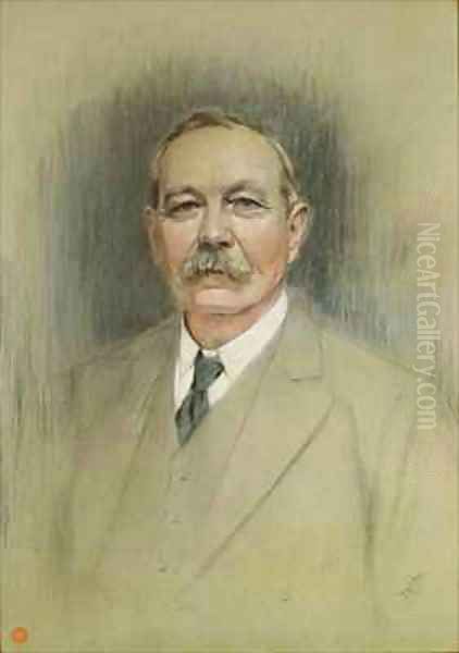 Portrait of Sir Arthur Conan Doyle - view 1