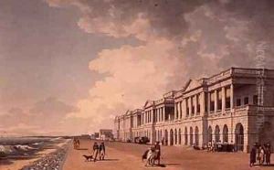 North east view of Bentincks Buildings the Beach Madras North east view of Bentincks Buildings the Beach Madras