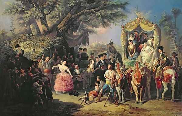 The Santiponce Fair - view 1
