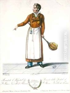 A Servant of the Santa Maria Novella Hospital in Florence by Galli