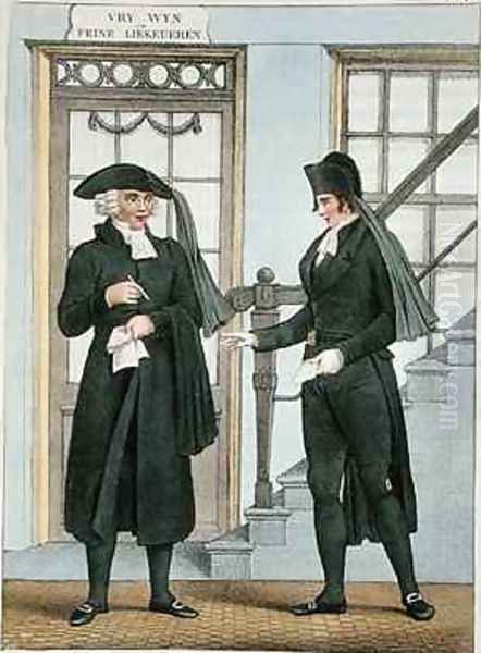 Funeral officials of Amsterdam - view 1