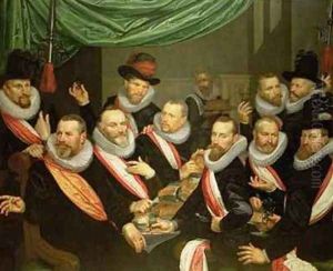 Banquet of the Officers and Subalterns of the Civil Guard of San Jorge by Frans de Grebber