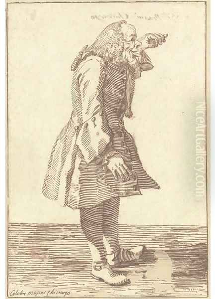 Caricature of Signore Masini - view 1
