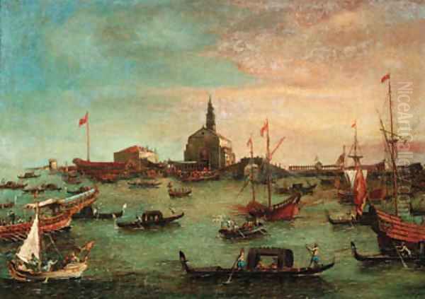 The Bucintoro at San Nicol del Lido, Venice - view 1