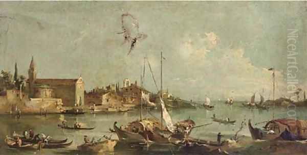 A capriccio of a Venetian lagoon - view 1