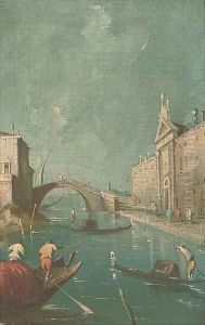 A Venetian canal