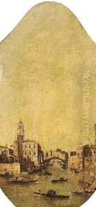The Canareggio, Venice by Francesco Guardi