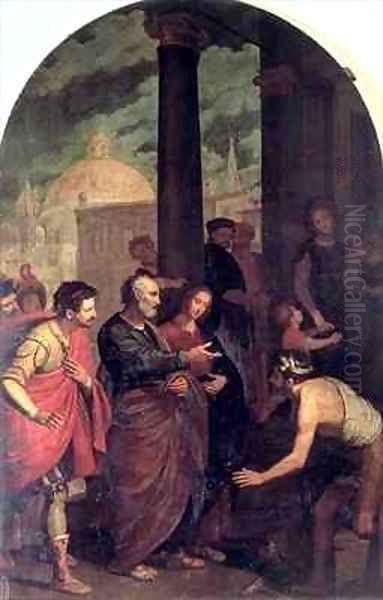 St Peter and St John Healing a Cripple - view 1