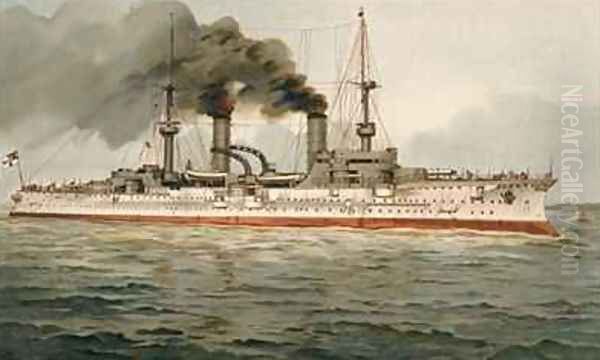 SM Grosse Kreuzer Furst Bismarck - view 1