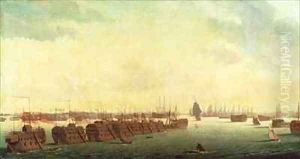 Prison Hulks in Portsmouth Harbour