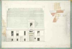 Front Elevation of House for JAM Whistler Esq Tite Street Chelsea