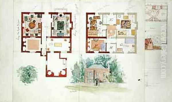 Proposed design for a house - view 1