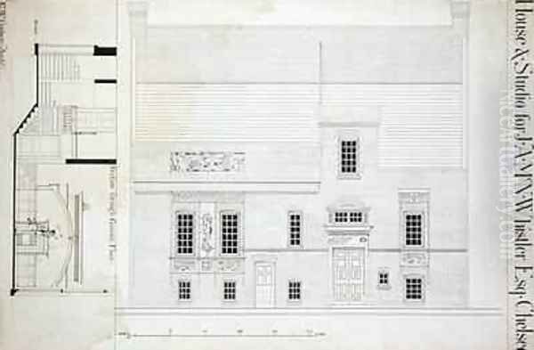 Design for House and Studio for JAM Whistler Esq Chelsea - view 1