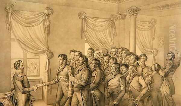 Kassel Deputation to Elector William II - view 1