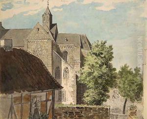 Fritzlar Cathedral by Ludwig Emil Grimm