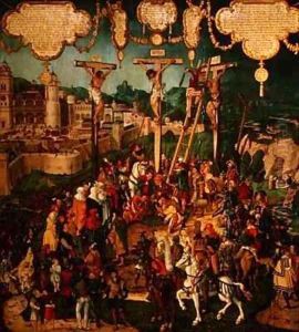Crucifixion by Matthias Gerung or Gerou