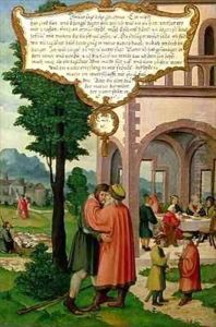 The Parable of the Prodigal Son by Matthias Gerung or Gerou