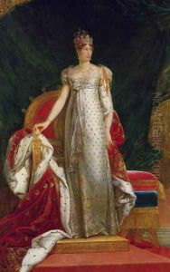 Portrait of Empress Marie Louise 1791-1847 of France by Paulin Jean Baptiste Guerin